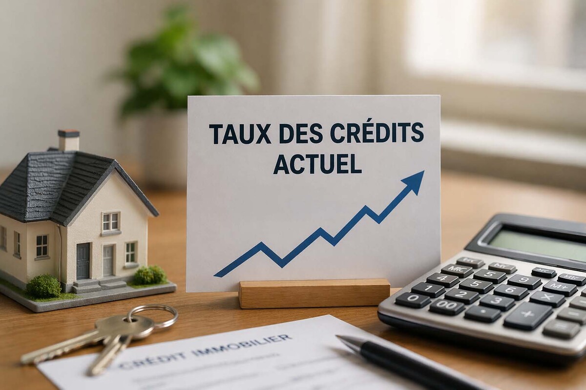 Taux bancaire des credits actuels.